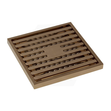 Fienza 100mm Square Slim Grate Floor Waste 88mm Outlet Variant Colour Available