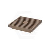 Fienza 100mm Square Slim Grate Floor Waste 88mm Outlet Variant Colour Available