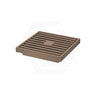 Fienza 100mm Square Slim Grate Floor Waste 88mm Outlet Variant Colour Available
