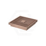 Fienza 100mm Square Slim Grate Floor Waste 88mm Outlet Variant Colour Available