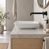 Fienza Classique Square Solid Surface Above Counter Basin 420x420x105mm - In Various Colour