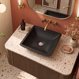 Fienza Classique Square Solid Surface Above Counter Basin 420x420x105mm - In Various Colour