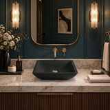 Fienza Classique Square Solid Surface Above Counter Basin 420x420x105mm - In Various Colour