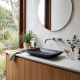 Fienza Classique Solid Surface Rectangle Above Counter Basin 600x345x105mm  - Variant Colour