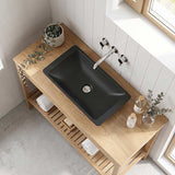 Fienza Classique Solid Surface Rectangle Above Counter Basin 600x345x105mm  - Variant Colour