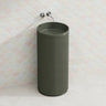 Fienza Minka Solid Surface Freestanding Basin Non-Overflow 450x450x900mm - Variant Colour