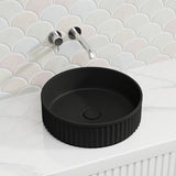 400x400x120mm Fienza Minka Round Solid Surface Above Counter Basin In Various Colour