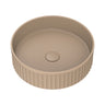 400x400x120mm Fienza Minka Round Solid Surface Above Counter Basin Dusk