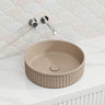 400x400x120mm Fienza Minka Round Solid Surface Above Counter Basin In Various Colour