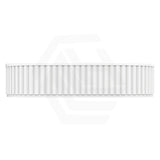 550x340x120mm Fienza Minka Oval Solid Surface Above Counter Basin Matt White