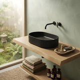 Fienza Minka Oval Solid Surface Above Counter Basin 550x340x120mm - Various Colour