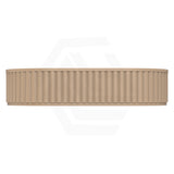 550x340x120mm Fienza Minka Oval Solid Surface Above Counter Basin Dusk