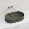 Fienza Minka Oval Solid Surface Above Counter Basin 550x340x120mm - Various Colour
