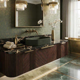 Fienza Minka Oval Solid Surface Above Counter Basin 550x340x120mm - Various Colour
