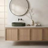 Fienza Minka Oval Solid Surface Above Counter Basin 550x340x120mm - Various Colour