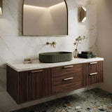 Fienza Minka Oval Solid Surface Above Counter Basin 550x340x120mm - Various Colour