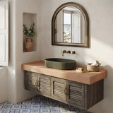 Fienza Minka Oval Solid Surface Above Counter Basin 550x340x120mm - Various Colour