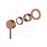 Fienza Kaya Wall Mixer Dress Kit Only Small or Large Round Plates 6 Colours Available