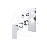 Fienza Tono Wall Diverter Mixer Dress Kit Only Rectangular Plate Variant Colour Available