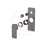 Fienza Tono Wall Diverter Mixer Dress Kit Only Rectangular Plate Variant Colour Available