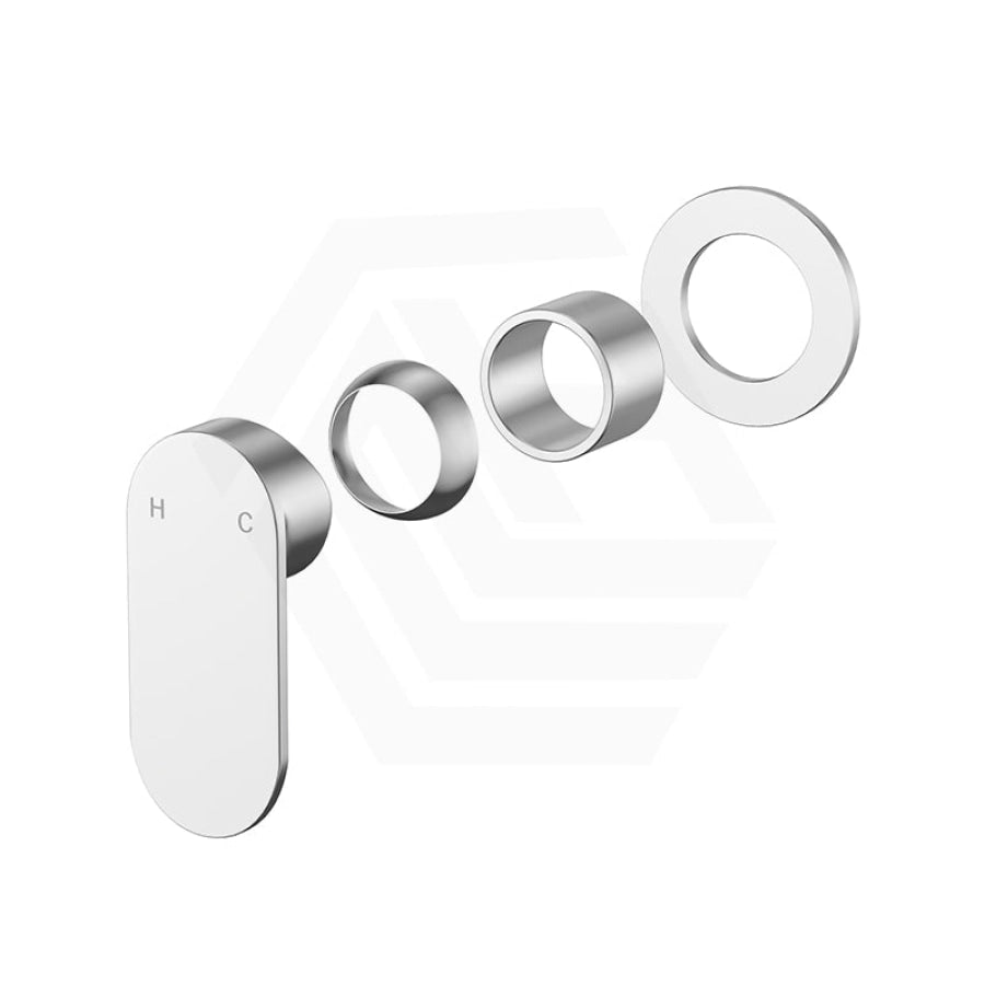 Fienza Empire Slim Round Plate Wall Mixer Dress Kit Only Variant Colour Available
