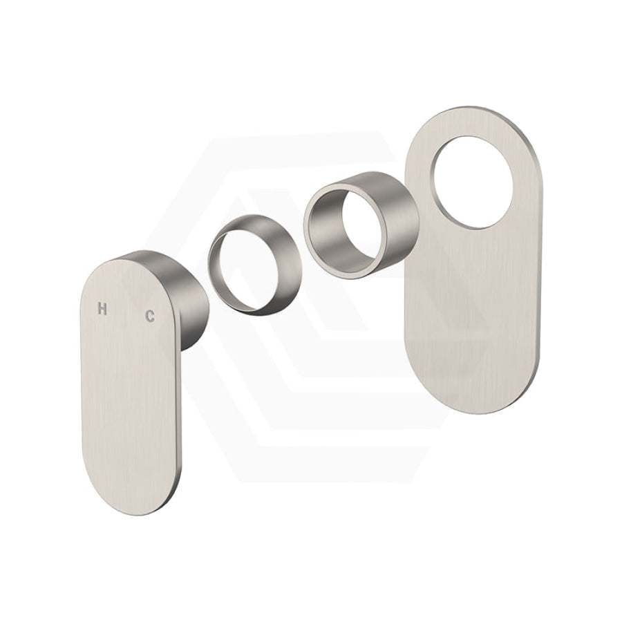 Fienza Empire Slim Oval Plate Wall Mixer Dress Kit Only Variant Colour Available
