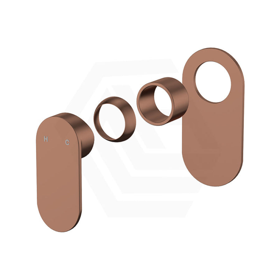 Fienza Empire Slim Oval Plate Wall Mixer Dress Kit Only Variant Colour Available