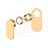 Fienza Empire Slim Oval Plate Wall Mixer Dress Kit Only Variant Colour Available