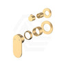 Fienza Empire Slim Small Round Plates Vertical Wall Diverter Mixer Dress Kit Only Variant Colour Available