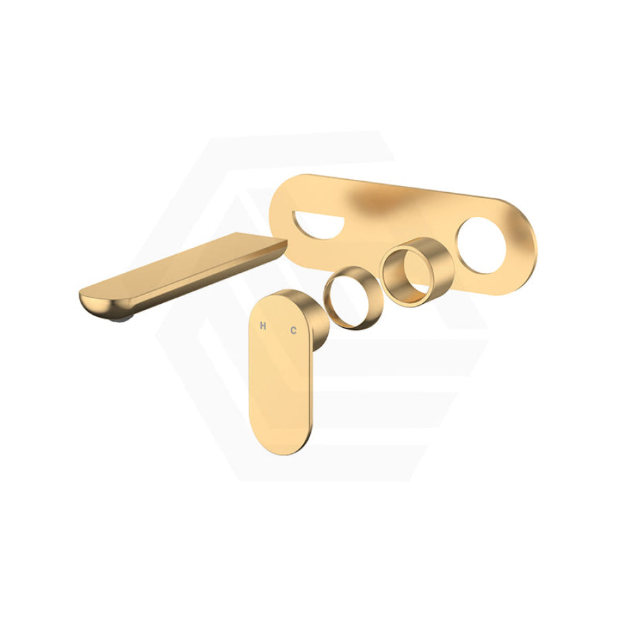 Fienza Empire Slim 160/200mm Outlet Oval Plate Basin/Bath Wall Mixer Set Dress Kit Only Variant Colour Available