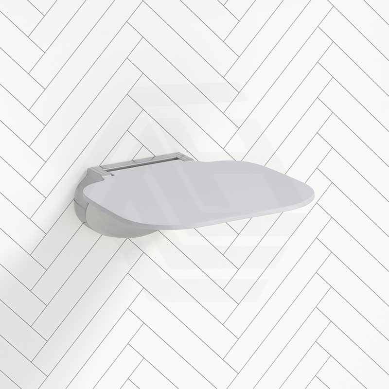 Fienza 400x395mm Care Folding Shower Seat White/Black