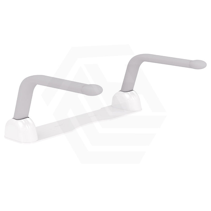 Fienza 566x396mm White Toilet Support Arms For Independent Living