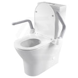Fienza 566x396mm White Toilet Support Arms For Independent Living