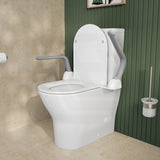 Fienza 566x396mm White Toilet Support Arms For Independent Living