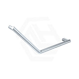 Fienza Care Slimline 411x411mm 135° Ambulant Stainless Steel Reversible Left/Right Hand Grab Rail In Various Colors