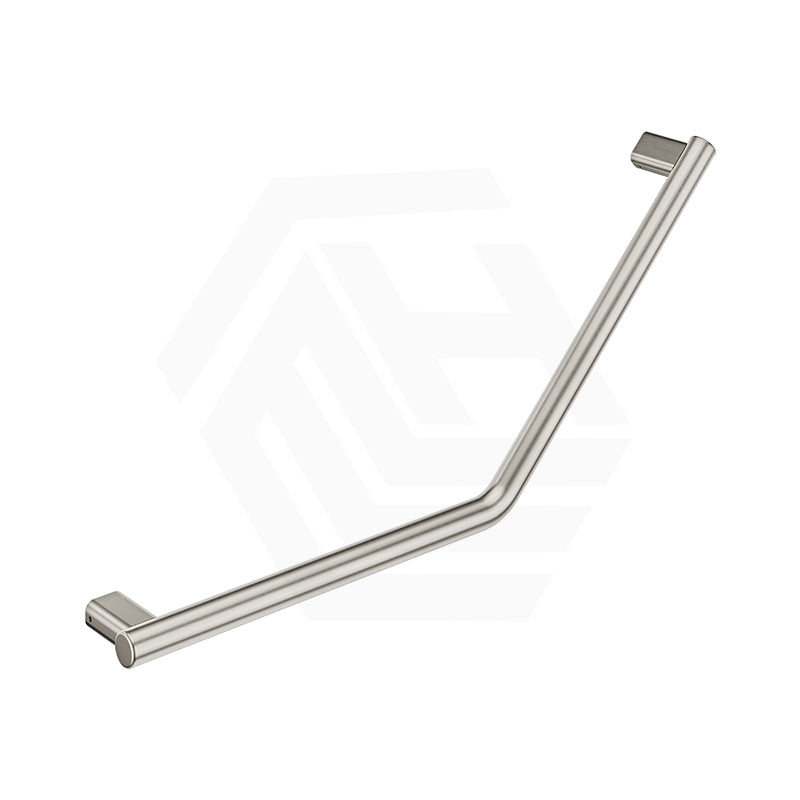 Fienza Care Slimline 411x411mm 135° Ambulant Stainless Steel Reversible Left/Right Hand Grab Rail In Various Colors
