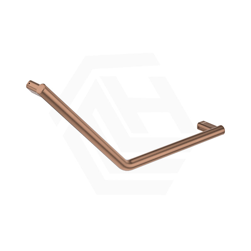 Fienza Care Slimline 411x411mm 135° Ambulant Stainless Steel Reversible Left/Right Hand Grab Rail In Various Colors