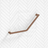 Fienza Care Slimline 411x411mm 135° Ambulant Stainless Steel Reversible Left/Right Hand Grab Rail In Various Colors