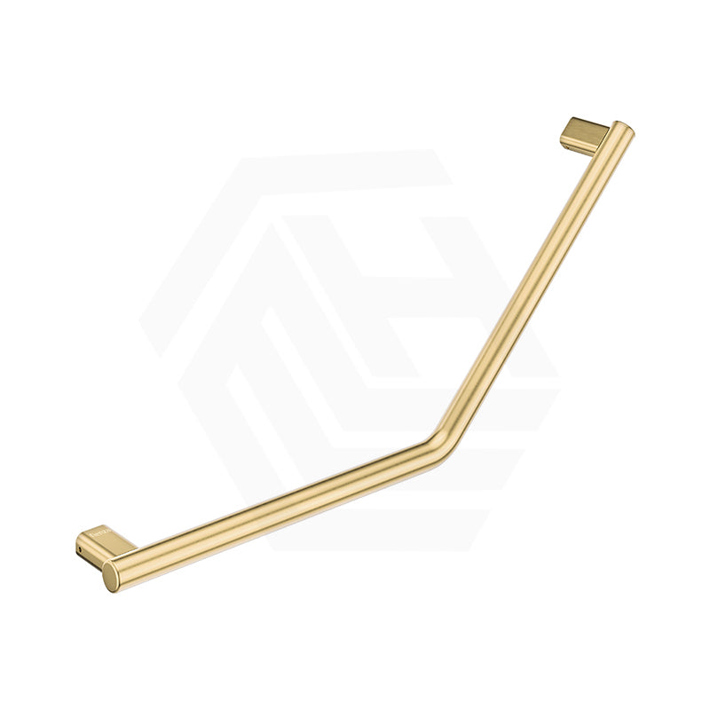 Fienza Care Slimline 411x411mm 135° Ambulant Stainless Steel Reversible Left/Right Hand Grab Rail In Various Colors