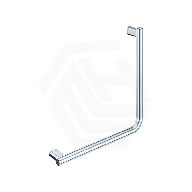Fienza Care 450x450mm Slimline 90° Ambulant Stainless Steel Reversible Left/Right Hand Grab Rail In Various Colors