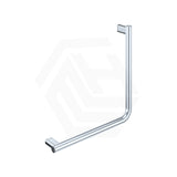 Fienza Care 450x450mm Slimline 90° Ambulant Stainless Steel Reversible Left/Right Hand Grab Rail In Various Colors