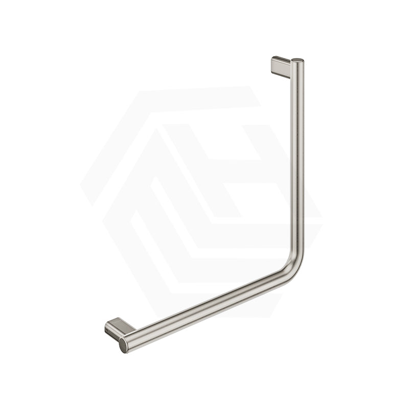 Fienza Care 450x450mm Slimline 90° Ambulant Stainless Steel Reversible Left/Right Hand Grab Rail In Various Colors