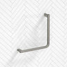 Fienza Care 450x450mm Slimline 90° Ambulant Stainless Steel Reversible Left/Right Hand Grab Rail In Various Colors