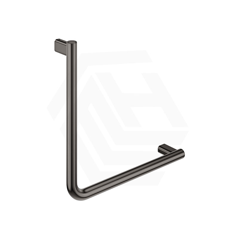 Fienza Care 450x450mm Slimline 90° Ambulant Stainless Steel Reversible Left/Right Hand Grab Rail In Various Colors