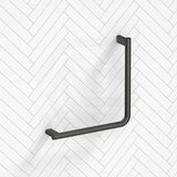 Fienza Care 450x450mm Slimline 90° Ambulant Stainless Steel Reversible Left/Right Hand Grab Rail In Various Colors