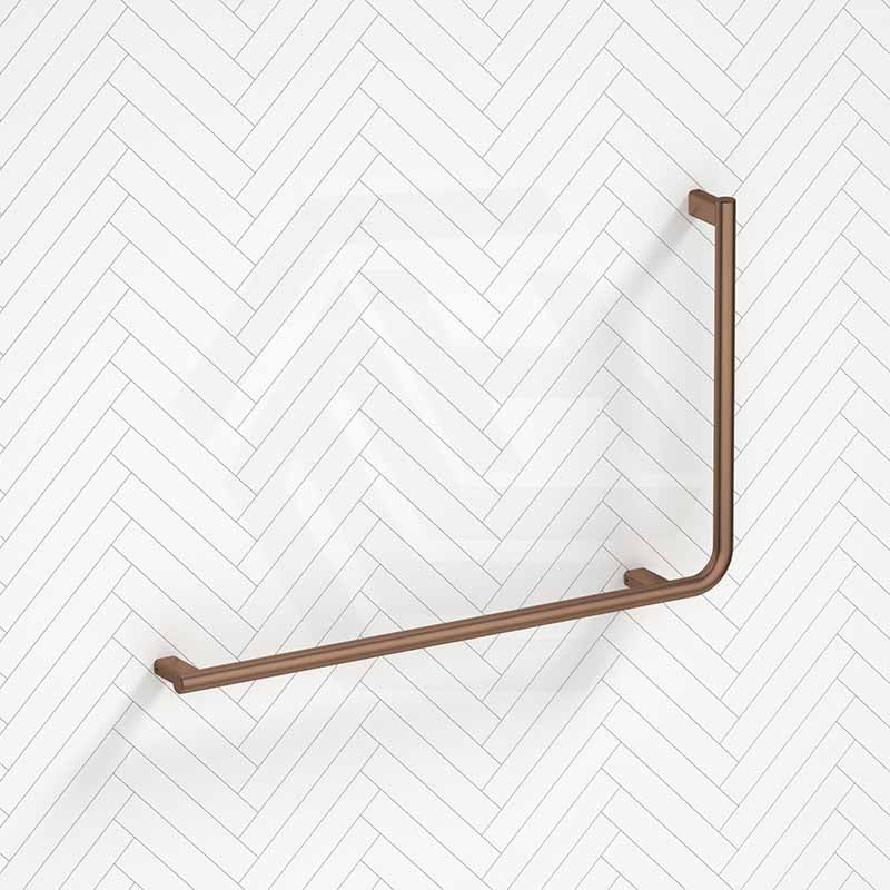 Fienza 960x600mm 90° Slimline Care Accessible Grab Rail Left/Right-Hand Variant Color Avaliable