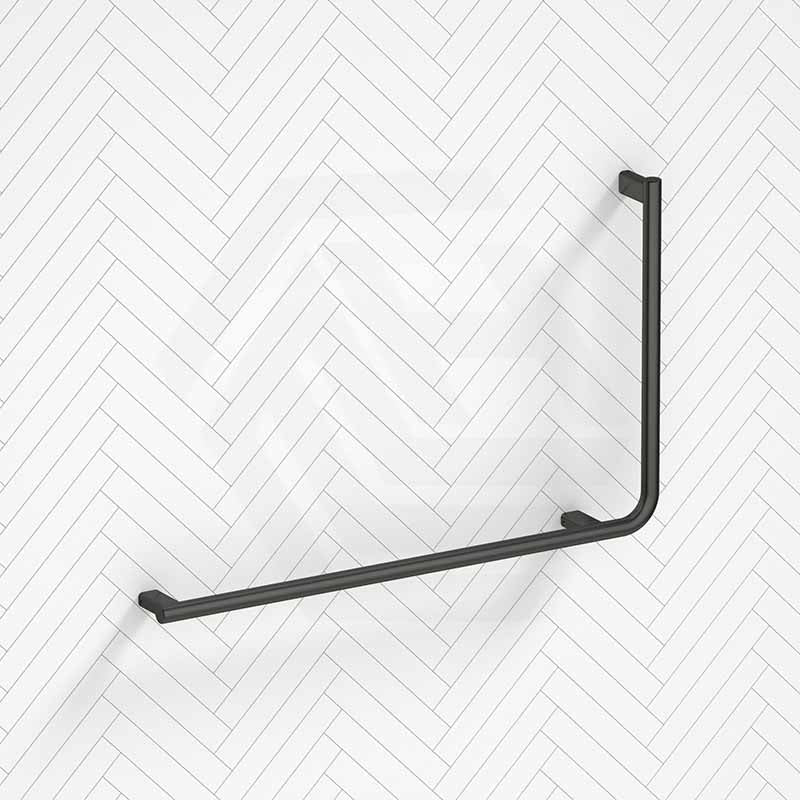 Fienza 960x600mm 90° Slimline Care Accessible Grab Rail Left/Right-Hand Variant Color Avaliable