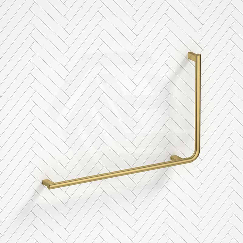 Fienza 960x600mm 90° Slimline Care Accessible Grab Rail Left/Right-Hand Variant Color Avaliable