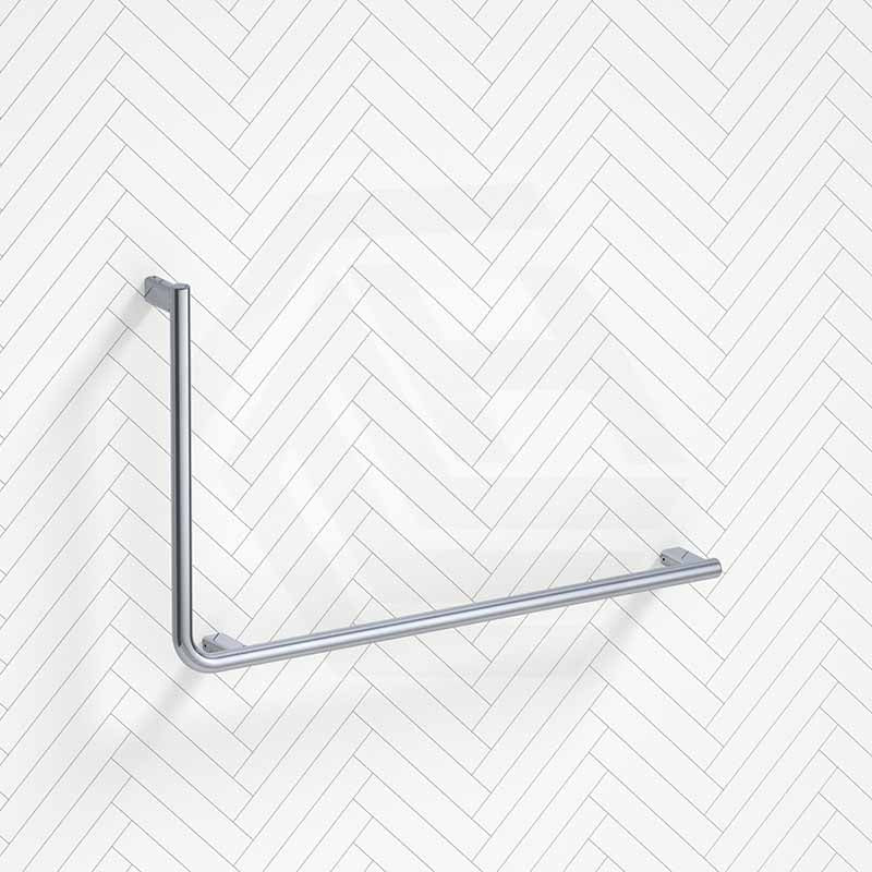 Fienza 960x600mm 90° Slimline Care Accessible Grab Rail Left/Right-Hand Variant Color Avaliable
