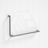 Fienza 960x600mm 90° Slimline Care Accessible Grab Rail Left/Right-Hand Variant Color Avaliable